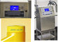 Βιομηχανικός ενιαίος εκτυπωτών Inkjet ετικετών μπουκαλιών νερό που χρωματίζεται 4 γραμμές 180 μ/λ. προμηθευτής